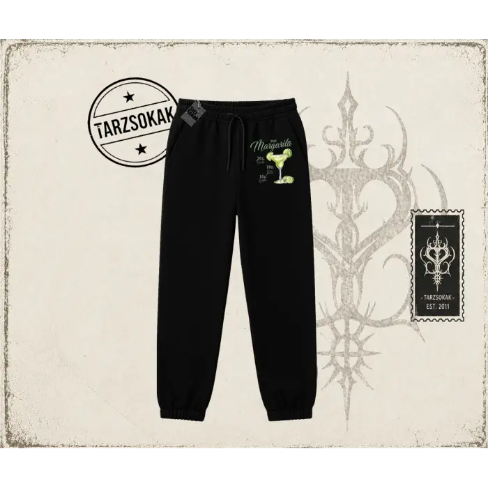 Kadın Margarita Unisex Jogger Eşofman Altı Beyaz