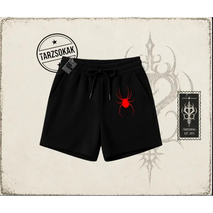 Kadın Red Spider Unisex Şort Beyaz