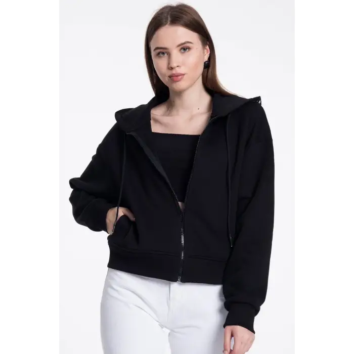 Kadın Sweatshirt Siyah