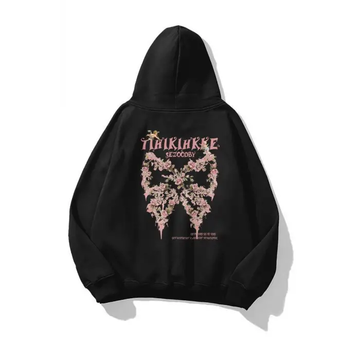 Kadın Tihikihkke Sweatshirt Siyah