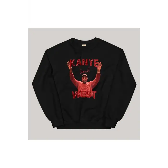Kanye West Sweatshirt Siyah