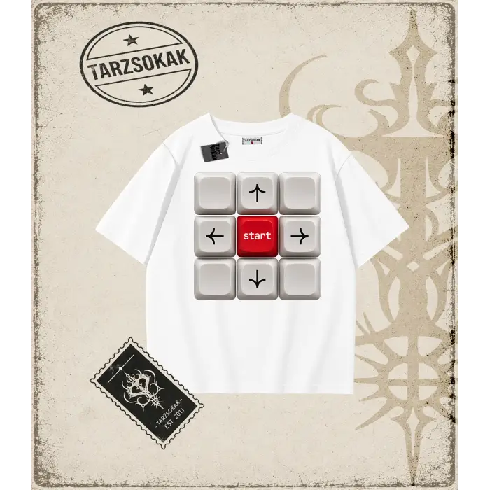 KEYCAP   Oversize Unisex Tişört