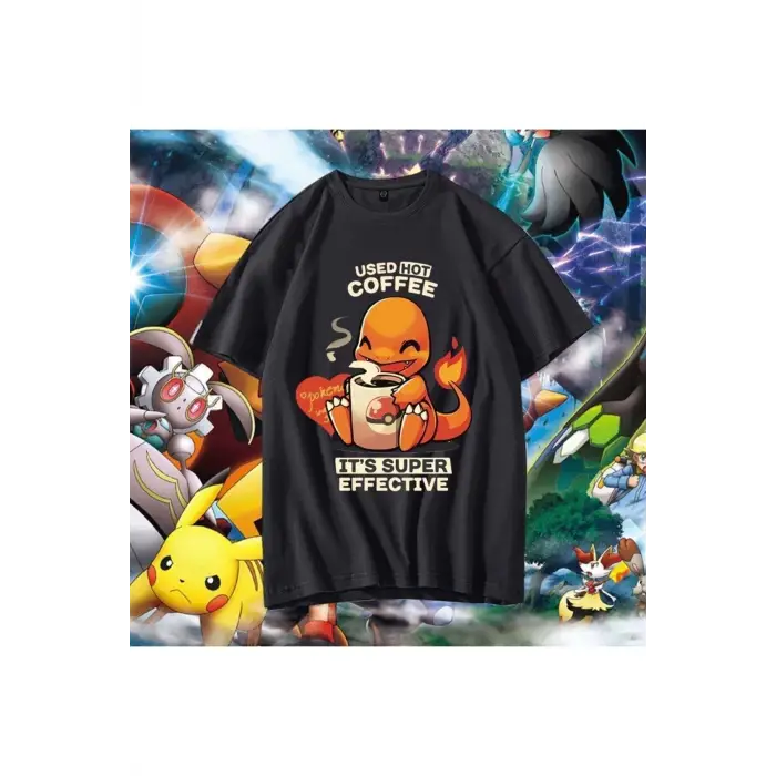 Kırmızı Etiket Pokémon Tshirt Süper