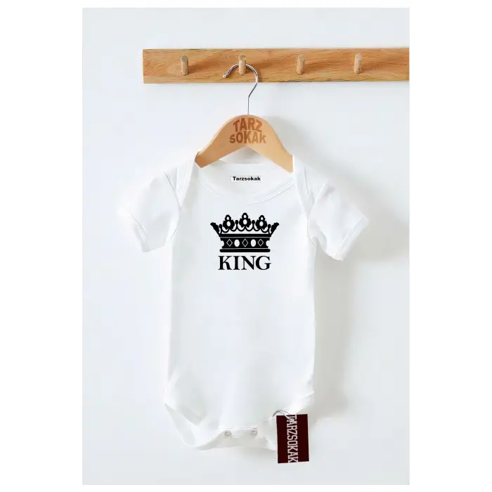 Kısa Kol Body KİNG DESENLİ KODZıbın51