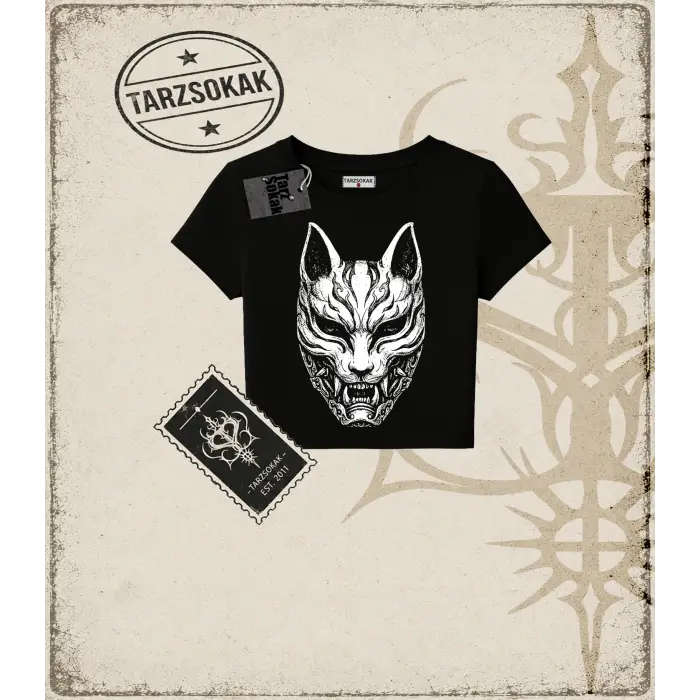 KITSUNE  Kadın Baby Tee