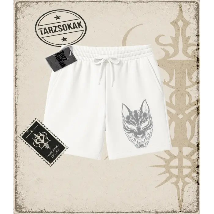 KITSUNE  Unisex Şort