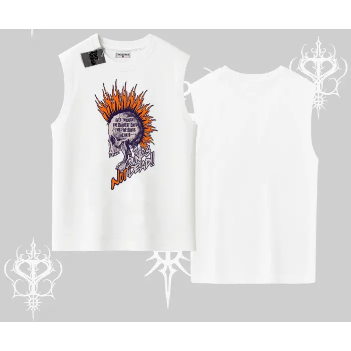 Kolsuz Tshirt Burning Skull Rebel Street Anthem