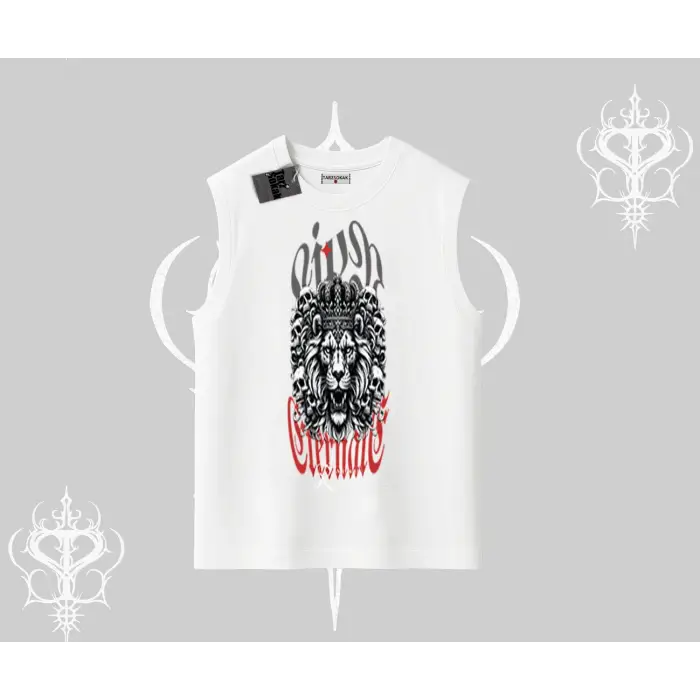 Kolsuz Tshirt Crowned Lion Rock Authority Myth