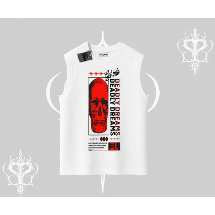 Kolsuz Tshirt Deadly Dreams Skull Redcore Street Manifest