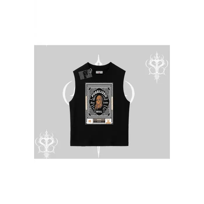 Kolsuz Tshirt Fossilized Skull Underground Archive