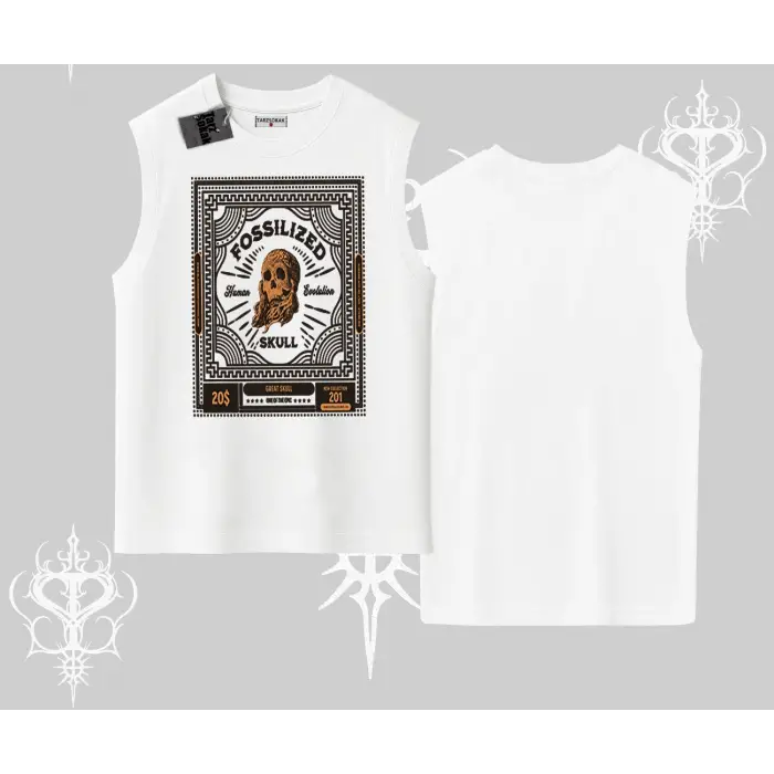 Kolsuz Tshirt Fossilized Skull Underground Archive