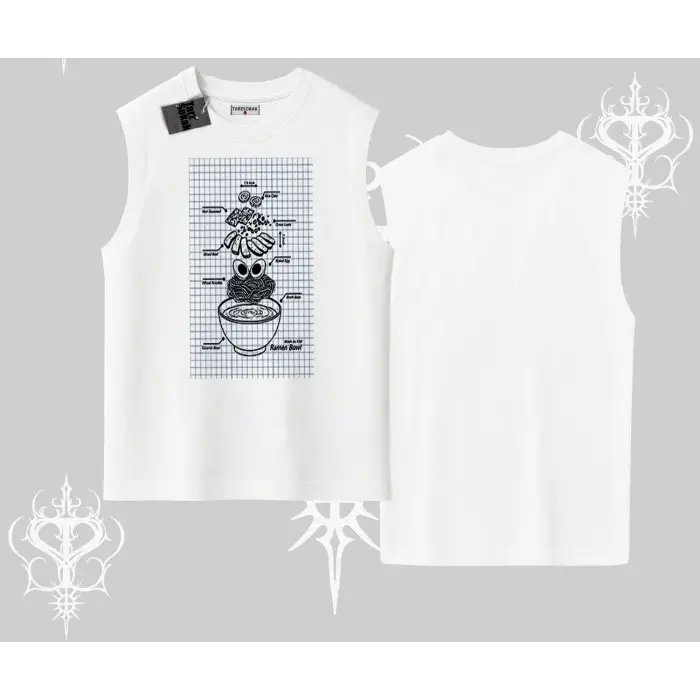 Kolsuz Tshirt Noodle Theory Hand Drawn Concept