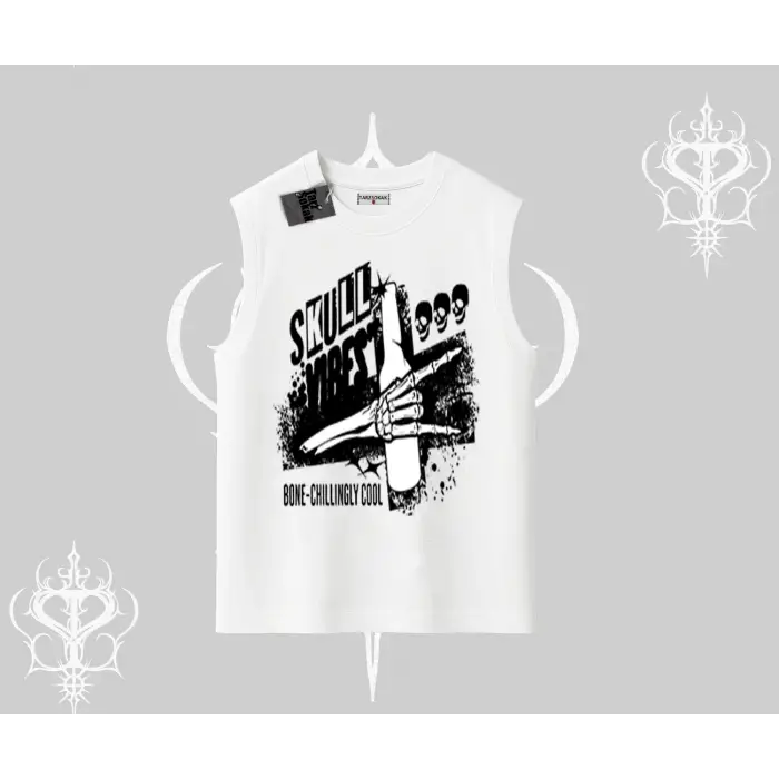 Kolsuz Tshirt Skull Impact Bone Chilling Street Icon