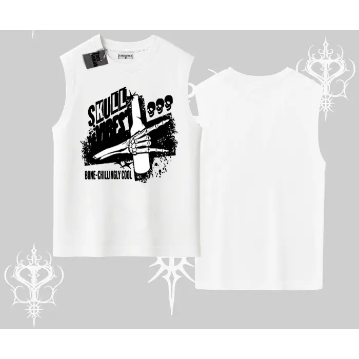 Kolsuz Tshirt Skull Impact Bone Chilling Street Icon