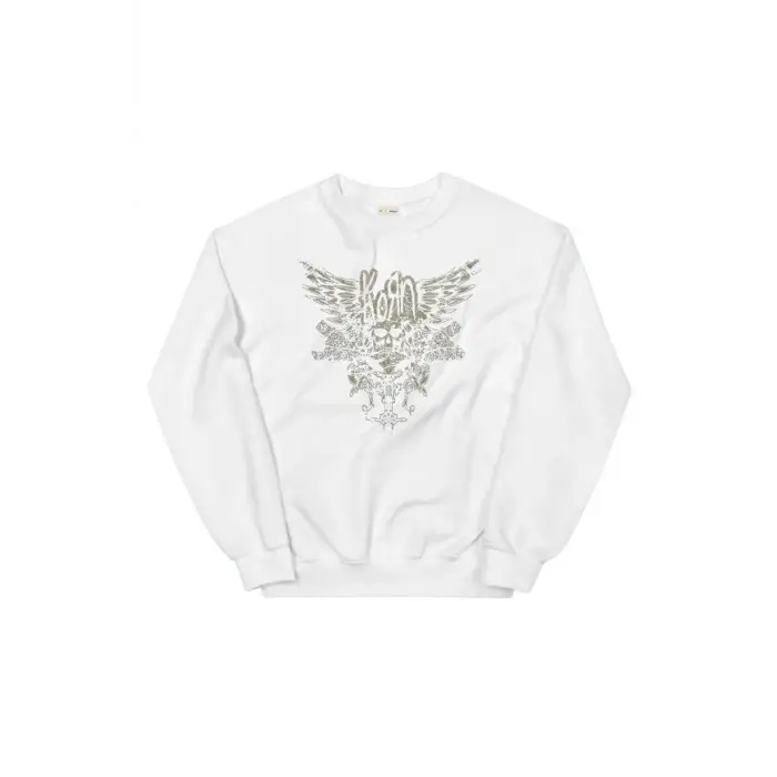 Korn Sweatshirt Beyaz