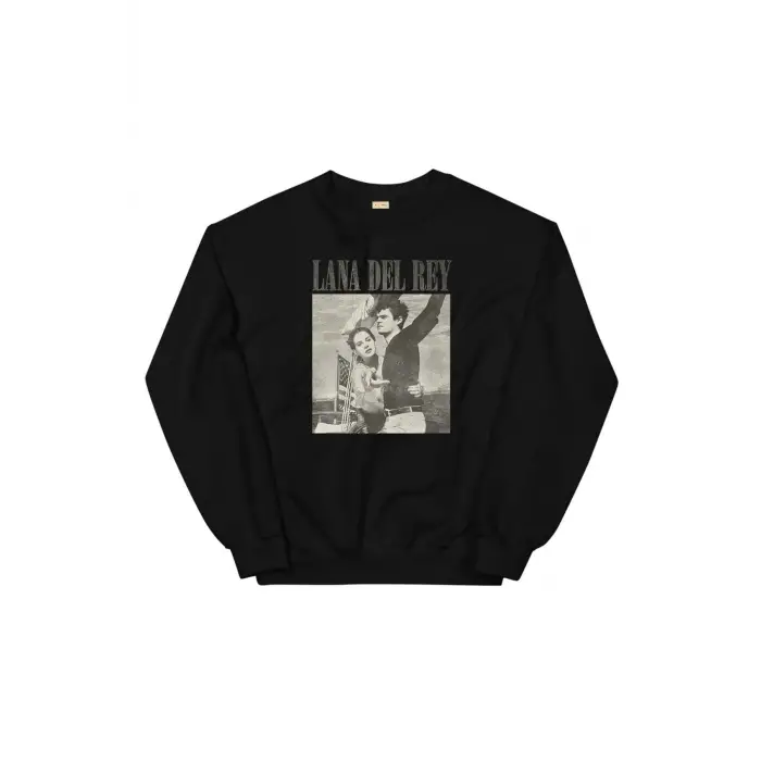Lana Del Rey Sweatshirt Siyah