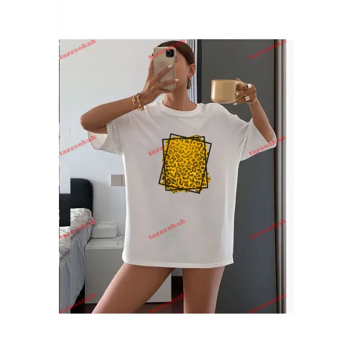 LEOPAR DESENLİ KARE