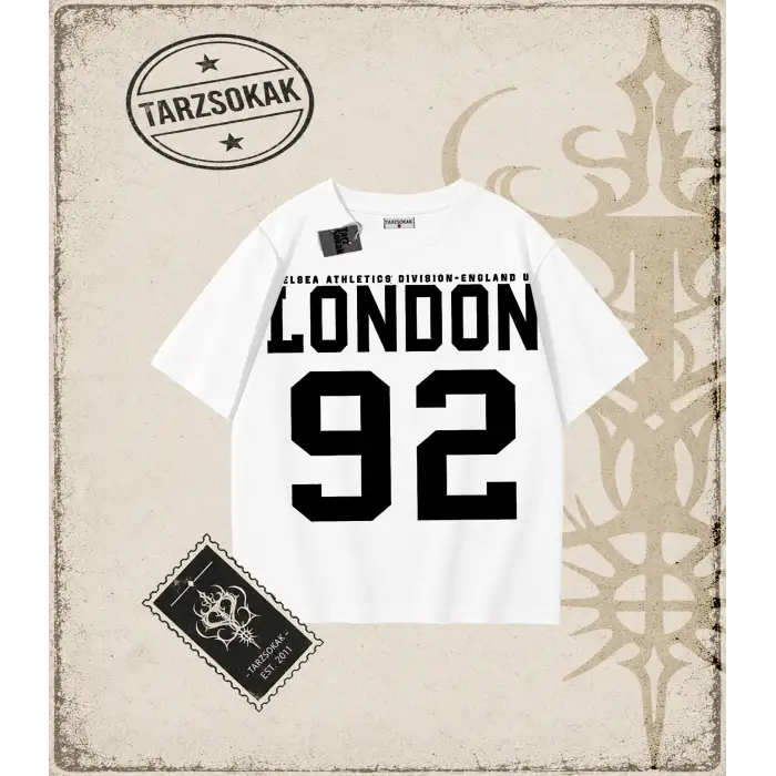 London Oversize Unisex Tişört