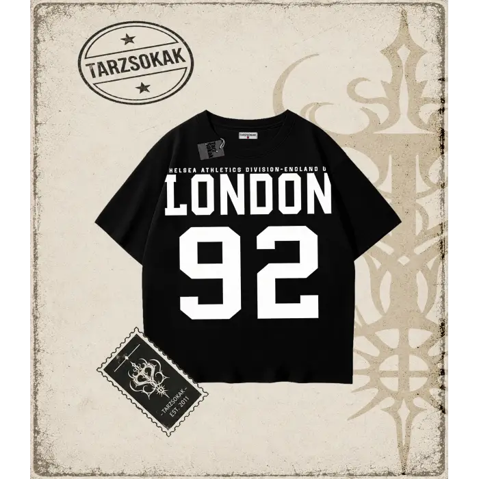 London Oversize Unisex Tişört