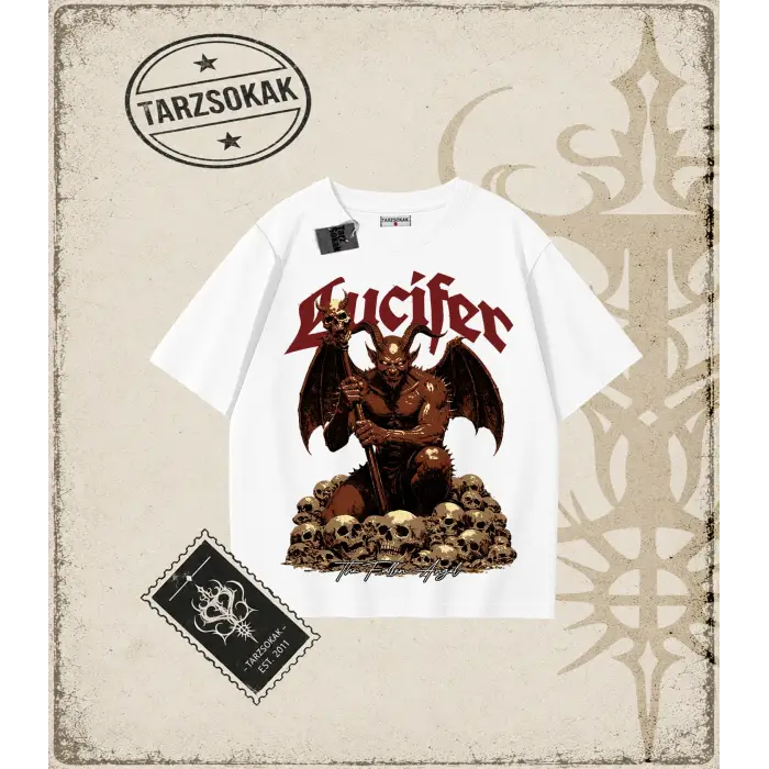LUCIFER Oversize Unisex Tişört
