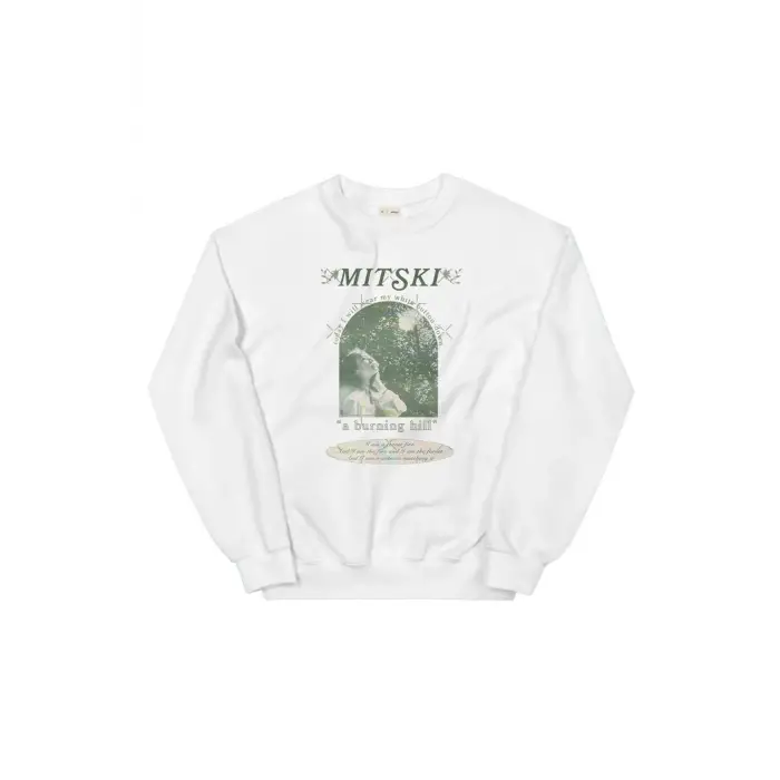 Mitski Sweatshirt Beyaz