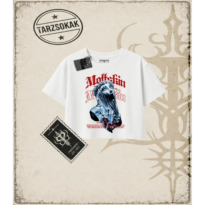 MOLTSKIN   Kadın Crop Tişört