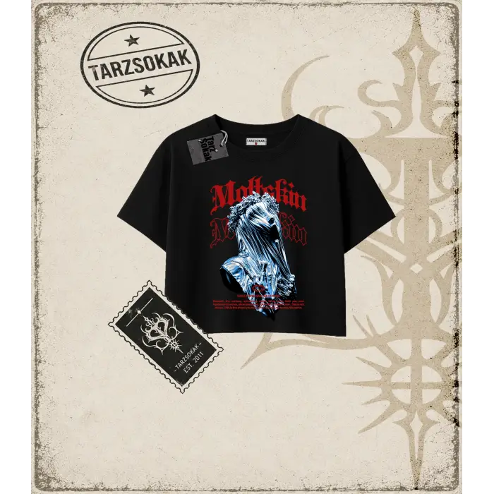 MOLTSKIN   Kadın Crop Tişört