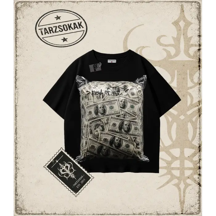 MONEY Oversize Unisex Tişört