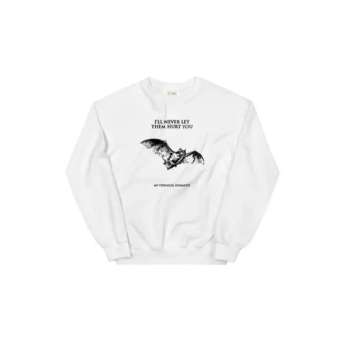My Chemical Romance Sweatshirt Beyaz
