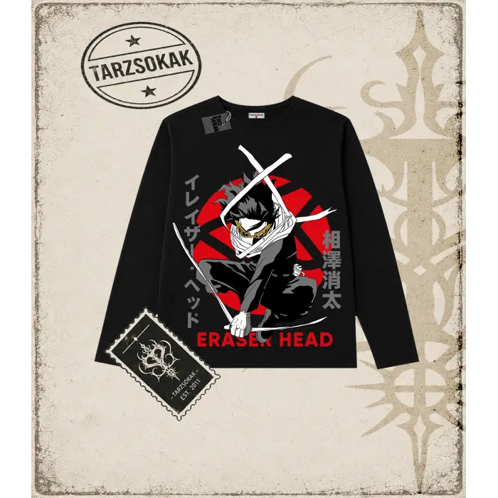 My Hero Academia Anime Baskılı Long Sleeve
