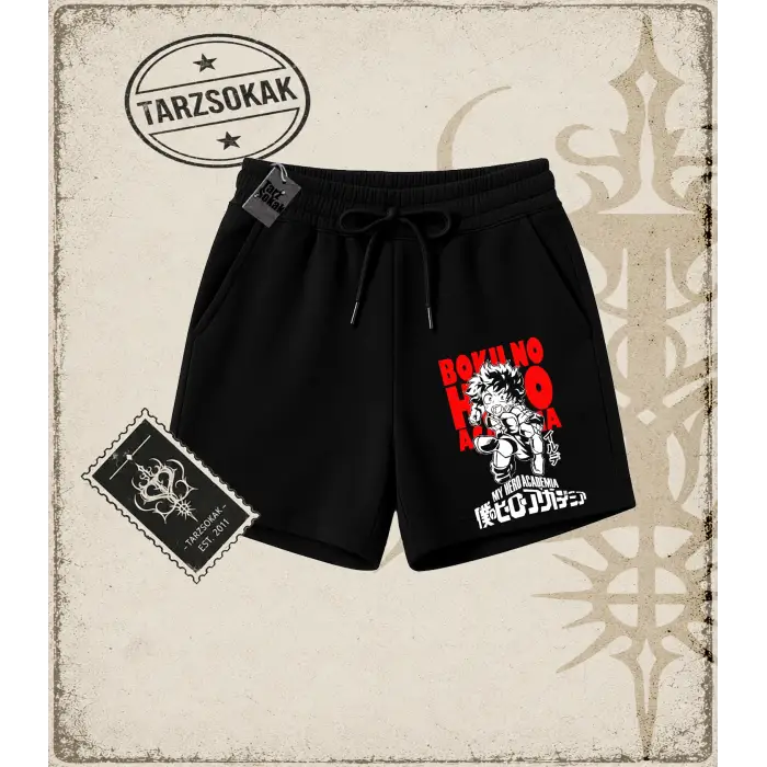 My Hero Academia Anime Baskılı Unisex Şort