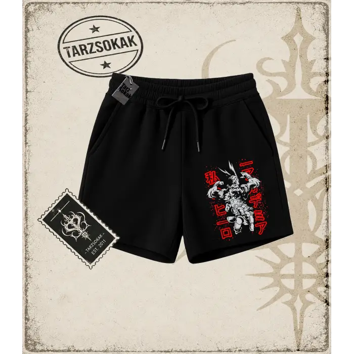 My Hero Academia Anime Baskılı Unisex Şort