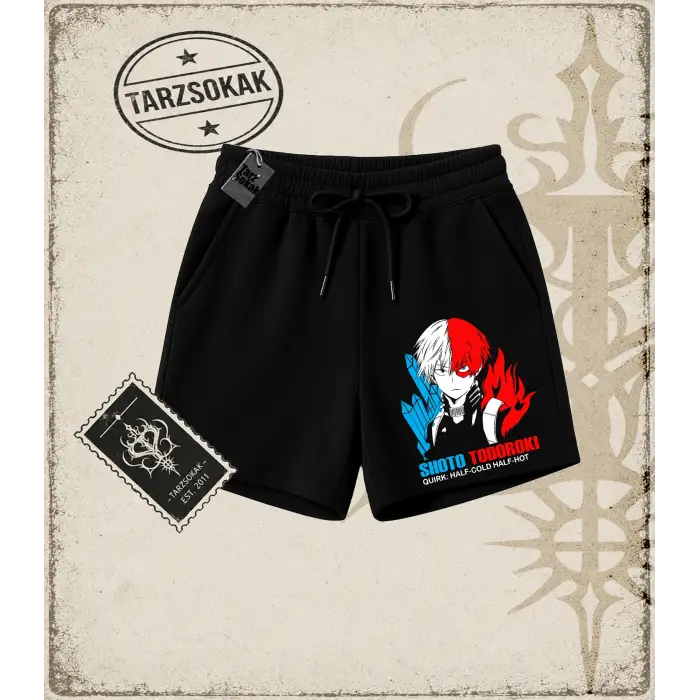 My Hero Academia Anime Baskılı Unisex Şort