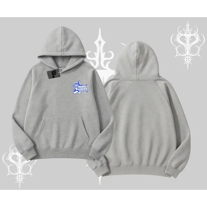 My Mood Right Now Yazılı Sevimli Kedi Kapşonlu Sweatshirt