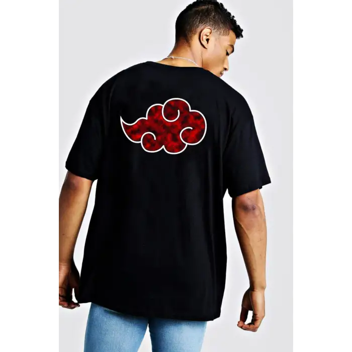 Naruto Akatsuki Oversize Tişört