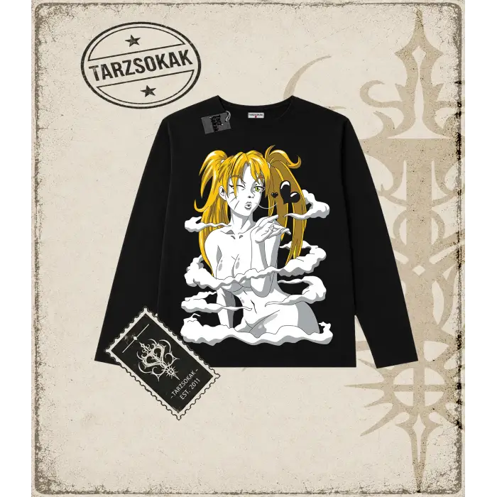 Naruto Anime Baskılı Long Sleeve