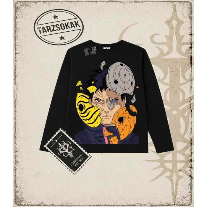 Naruto Anime Baskılı Long Sleeve