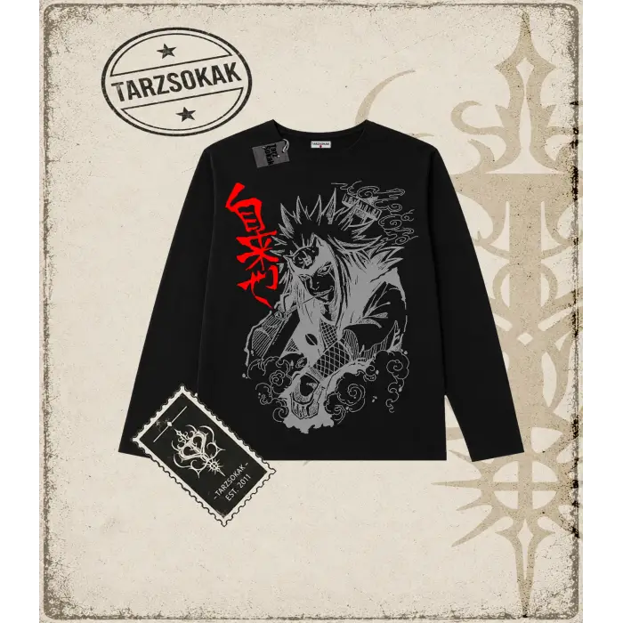 Naruto Anime Baskılı Long Sleeve
