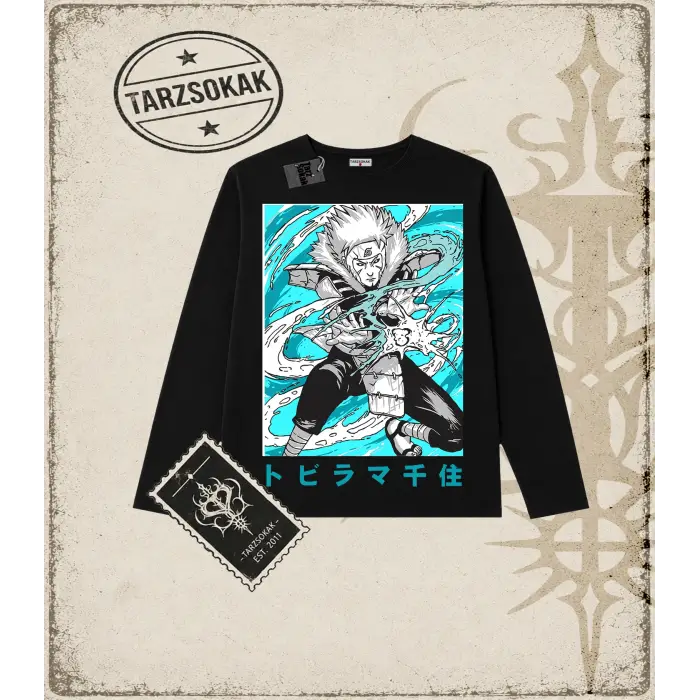 Naruto Anime Baskılı Long Sleeve