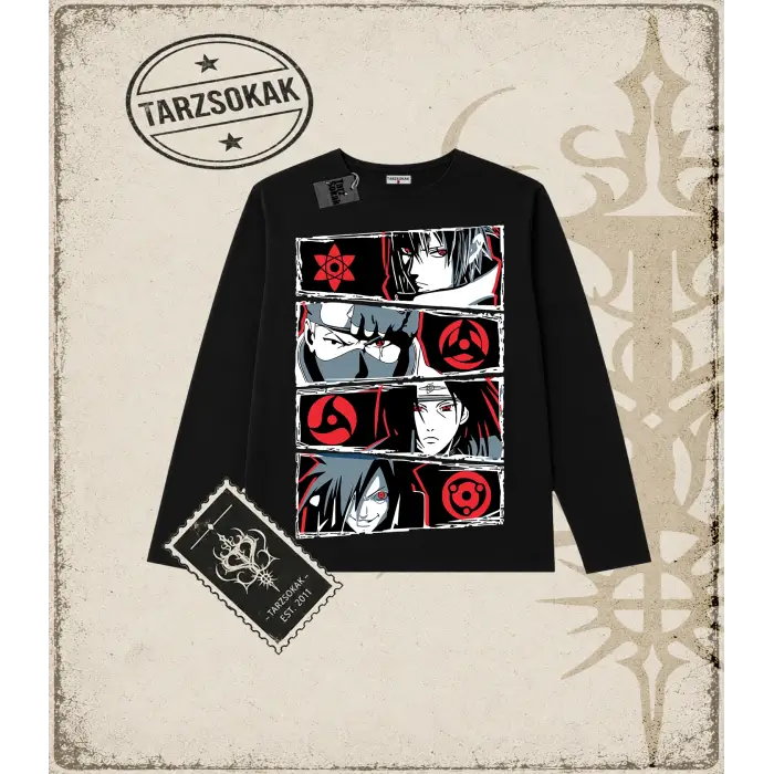 Naruto Anime Baskılı Long Sleeve