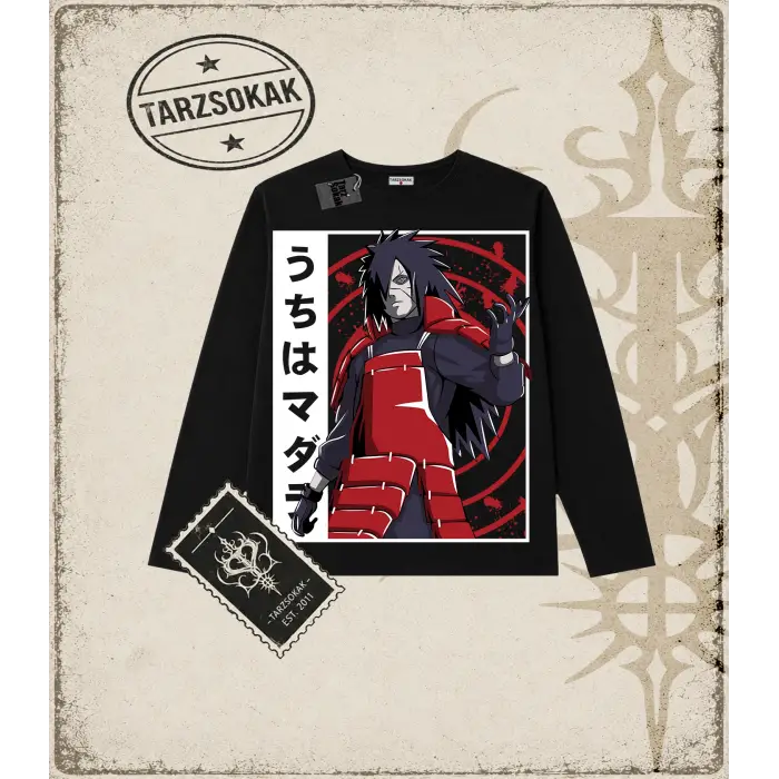 Naruto Anime Baskılı Long Sleeve