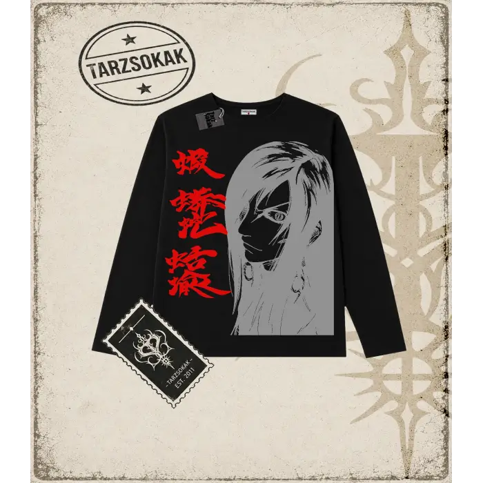 Naruto Anime Baskılı Long Sleeve