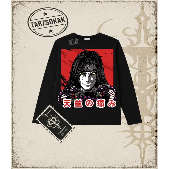 Naruto Anime Baskılı Long Sleeve