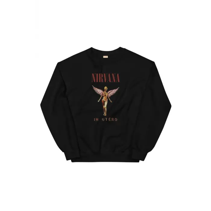 Nirvana Sweatshirt Siyah