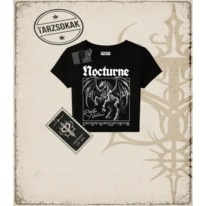 Nocturne Kadın Baby Tee