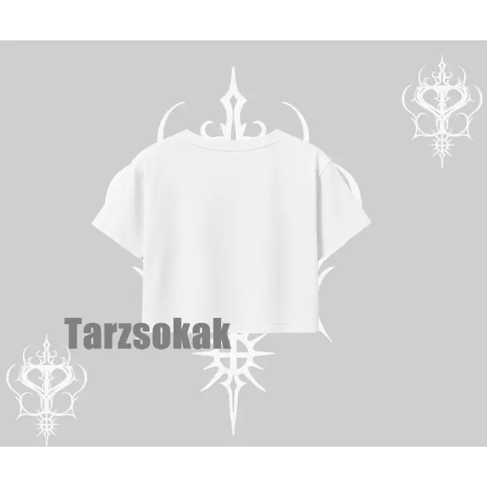 Oversize Crop Tshirt Deadly Dreams Skull Redcore Street Manifest