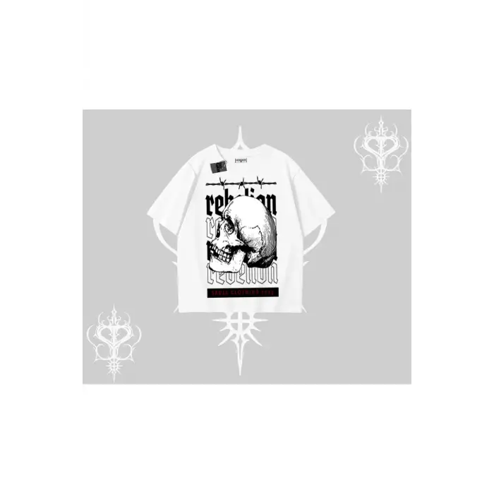 Oversize Tshirt Rebellion Skull Underground Street Legacy