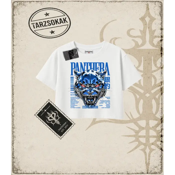 PANTHERA   Kadın Crop Tişört