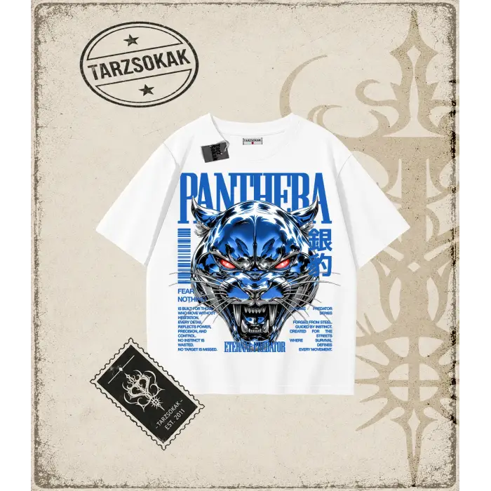 PANTHERA   Oversize Unisex Tişört