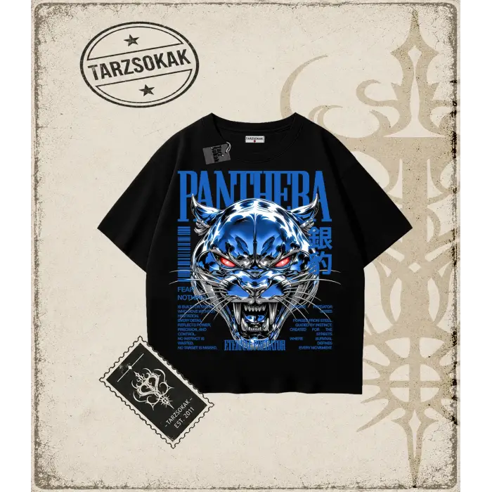 PANTHERA   Oversize Unisex Tişört